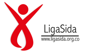 Liga Colombiana de Lucha Contra el Sida Logo